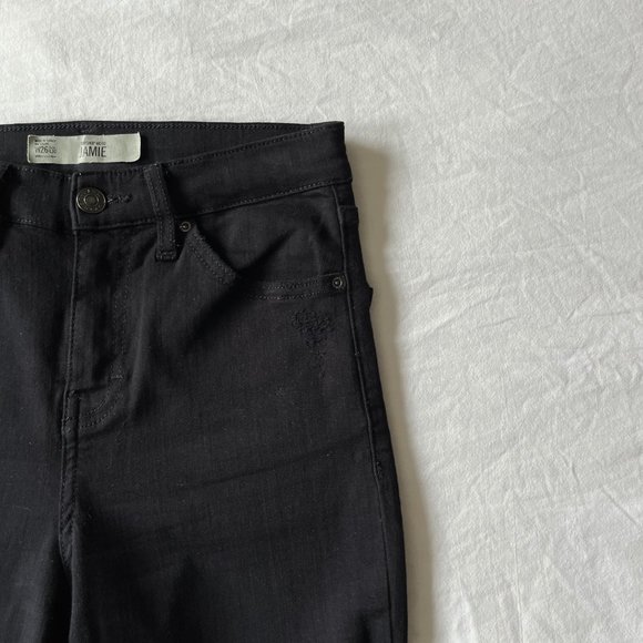 Topshop Moto Skinny High-Rise Ripped Jamie Jeans - Picture 11 of 15